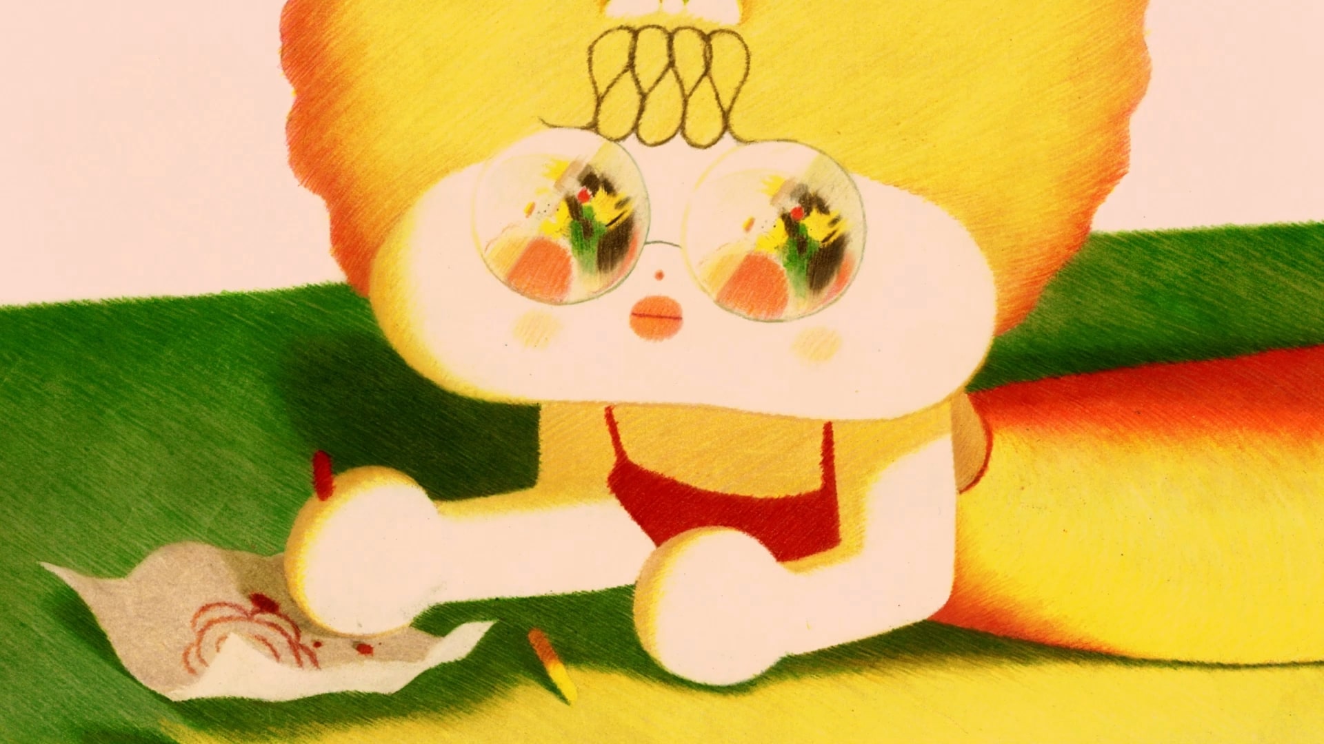 나의 정원에는 보푸레기 / A Tiny Little Lint in My Garden